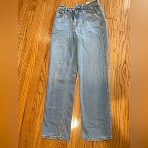 Ulta high-rise Vintage straight Hollister size 0 regular jeans